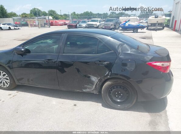 2T1BURHE4KC182814 2019 TOYOTA COROLLA Black Вид спереду