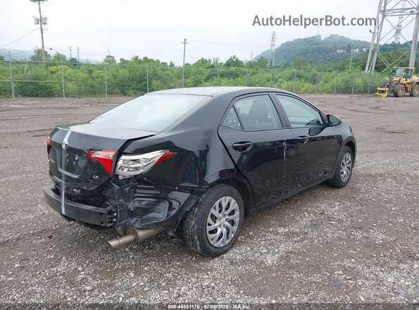 2T1BURHE4KC189990 2019 TOYOTA COROLLA Black Tył prawy