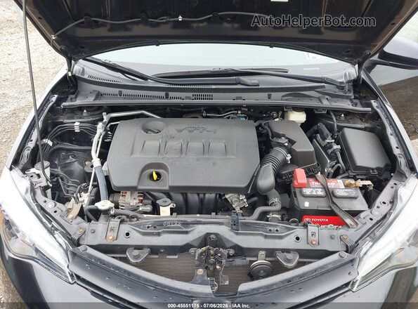 2T1BURHE4KC189990 2019 TOYOTA COROLLA Black Widok z tyłu