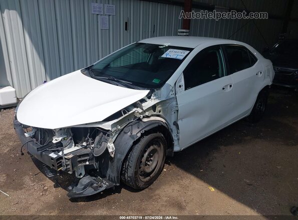 2T1BURHE4KC226858 2019 TOYOTA COROLLA White Front left