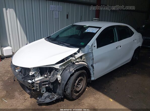 2T1BURHE4KC226858 2019 TOYOTA COROLLA White Front view