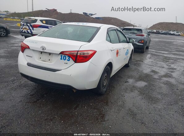 2T1BURHE4KC227766 2019 TOYOTA COROLLA White Rear right