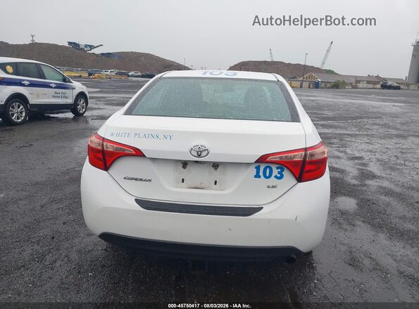 2T1BURHE4KC227766 2019 TOYOTA COROLLA White 