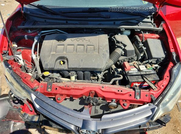 2T1BURHE5GC486726 2016 TOYOTA COROLLA Red Rear interior view
