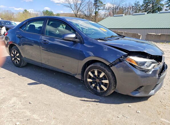 2T1BURHE5GC494938 2016 TOYOTA COROLLA Gray Delantero derecho