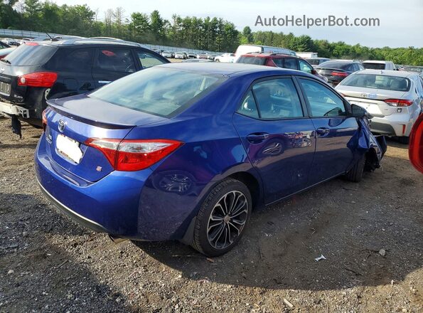 2T1BURHE5GC501483 2016 TOYOTA COROLLA Blue Rear right