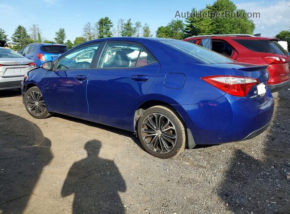 2T1BURHE5GC501483 2016 TOYOTA COROLLA Blue Rear left