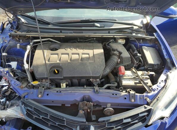 2T1BURHE5GC501483 2016 TOYOTA COROLLA Blue Rear interior view