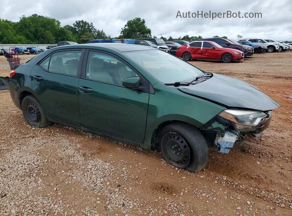2T1BURHE5GC509454 2016 TOYOTA COROLLA Green Առջևի աջ