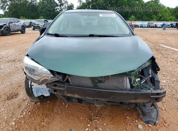 2T1BURHE5GC509454 2016 TOYOTA COROLLA Green Դիմացի տեսք