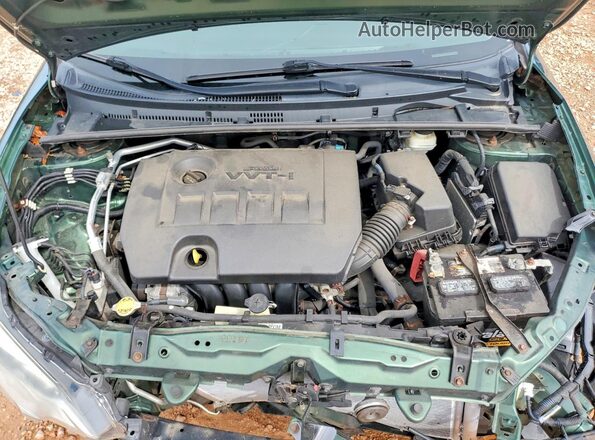 2T1BURHE5GC509454 2016 TOYOTA COROLLA Green Սալոնի հետևի տեսք
