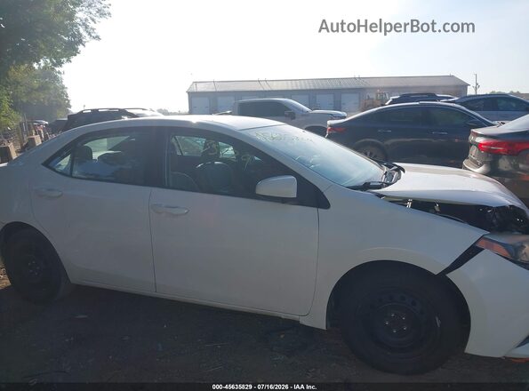 2T1BURHE5GC513309 2016 TOYOTA COROLLA Белый Вид задней части салона
