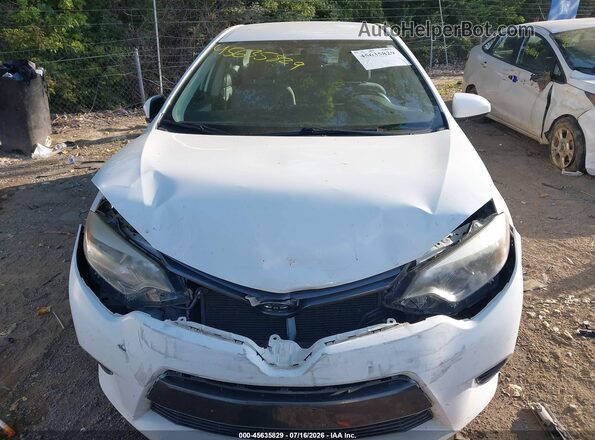 2T1BURHE5GC513309 2016 TOYOTA COROLLA Белый Вид щитка приборов