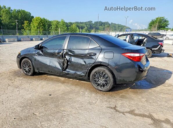 2T1BURHE5GC527128 2016 TOYOTA COROLLA Black Rear left