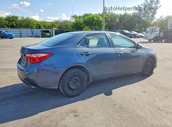2T1BURHE5GC551722 2016 TOYOTA COROLLA Gray Trasero derecho