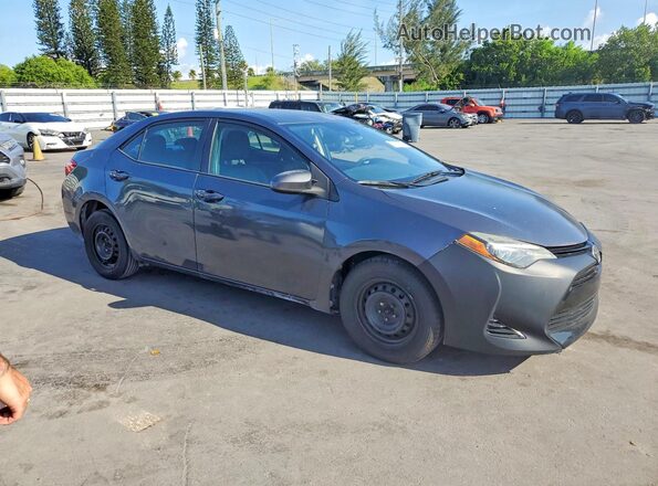 2T1BURHE5GC551722 2016 TOYOTA COROLLA Gray Delantero derecho