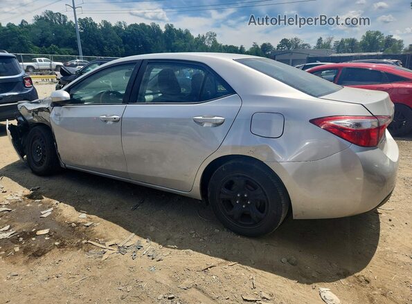 2T1BURHE5GC577477 2016 TOYOTA COROLLA Silver Հետևի ձախ