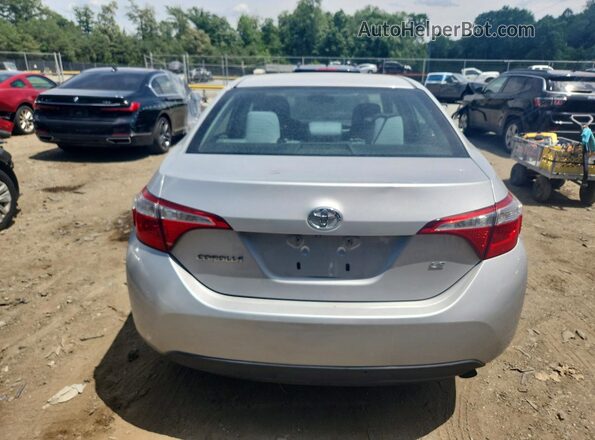 2T1BURHE5GC577477 2016 TOYOTA COROLLA Silver Հետևի տեսք