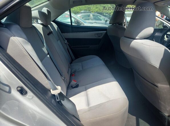2T1BURHE5GC577477 2016 TOYOTA COROLLA Silver Հետևի նստատեղերի տեսք
