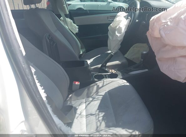 2T1BURHE5GC577639 2016 TOYOTA COROLLA White Widok wnętrza z przodu