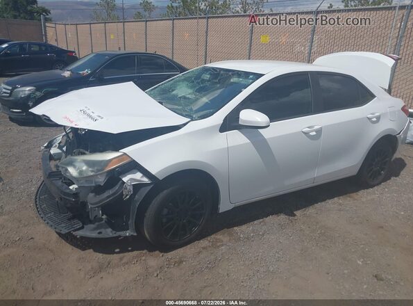 2T1BURHE5GC577639 2016 TOYOTA COROLLA White Przód lewy