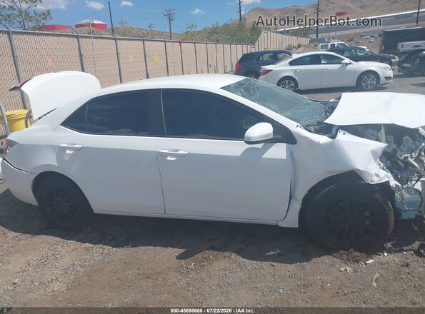 2T1BURHE5GC577639 2016 TOYOTA COROLLA White Widok zestawu wskaźników