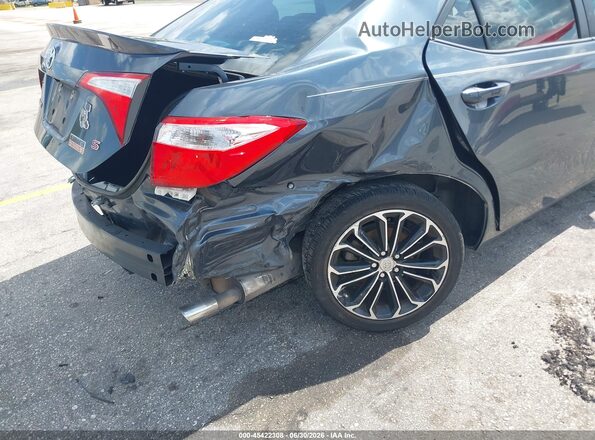 2T1BURHE5GC589564 2016 TOYOTA COROLLA Gray Դիմացի տեսք