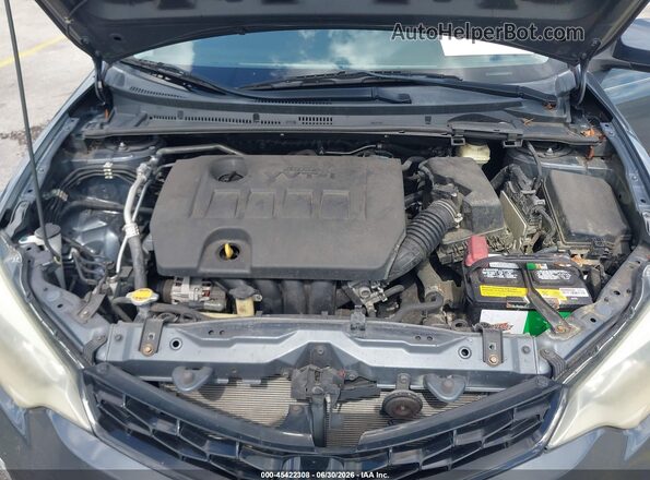 2T1BURHE5GC589564 2016 TOYOTA COROLLA Gray Հետևի տեսք