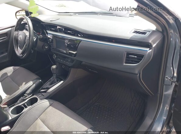 2T1BURHE5GC589564 2016 TOYOTA COROLLA Gray Սալոնի դիմացի տեսք