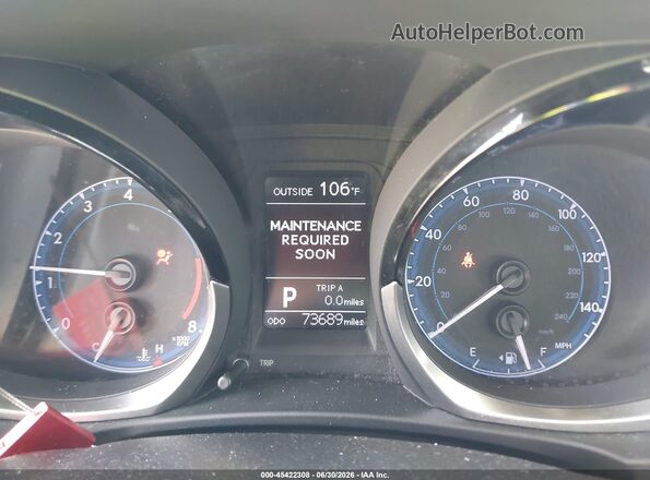 2T1BURHE5GC589564 2016 TOYOTA COROLLA Gray Հետևի նստատեղերի տեսք