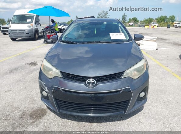 2T1BURHE5GC589564 2016 TOYOTA COROLLA Gray Սալոնի հետևի տեսք