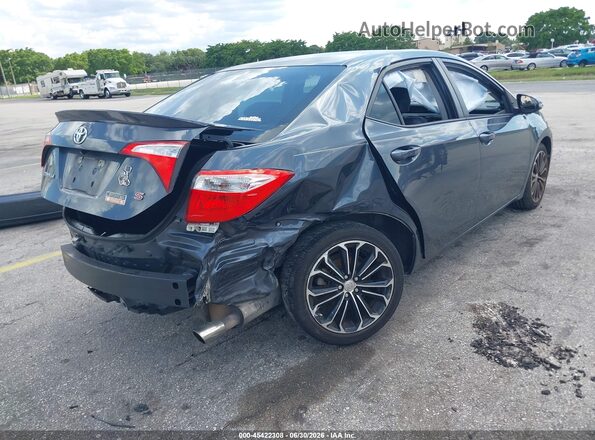 2T1BURHE5GC589564 2016 TOYOTA COROLLA Gray Հետևի աջ