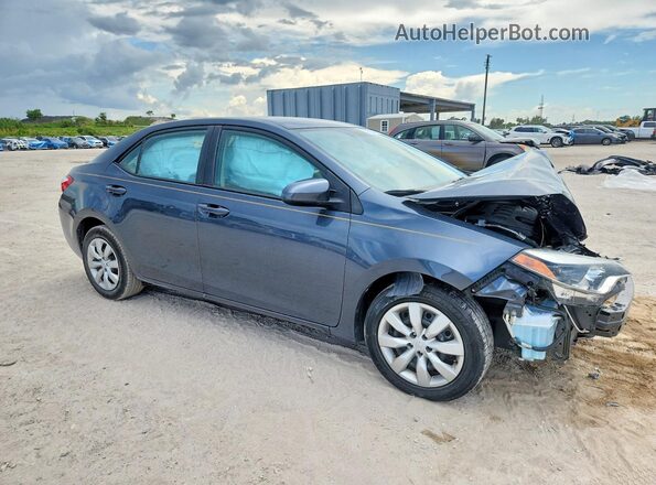 2T1BURHE5GC589998 2016 TOYOTA COROLLA Gray Przód prawy