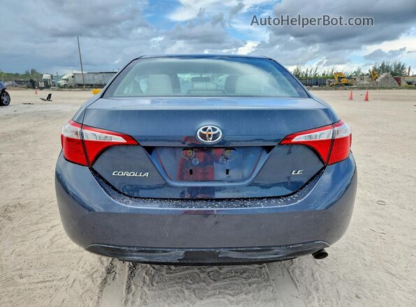 2T1BURHE5GC589998 2016 TOYOTA COROLLA Gray Widok z tyłu
