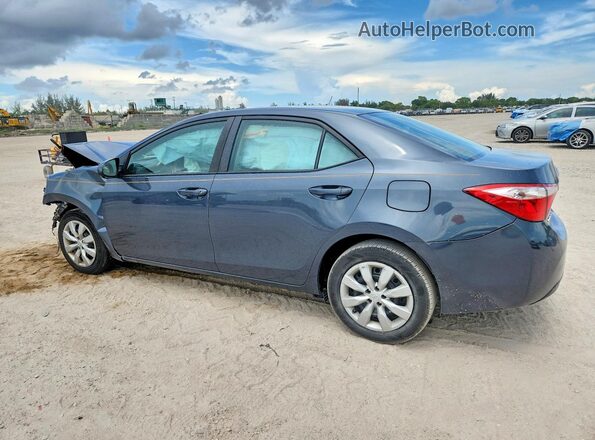 2T1BURHE5GC589998 2016 TOYOTA COROLLA Gray Tył lewy