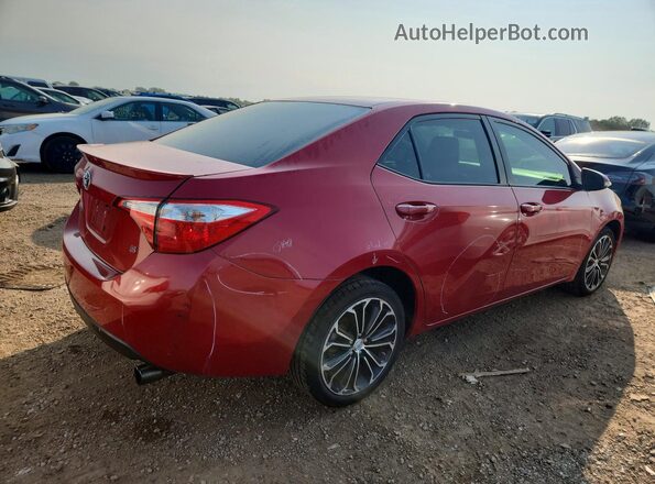 2T1BURHE5GC595946 2016 TOYOTA COROLLA Red Rear right