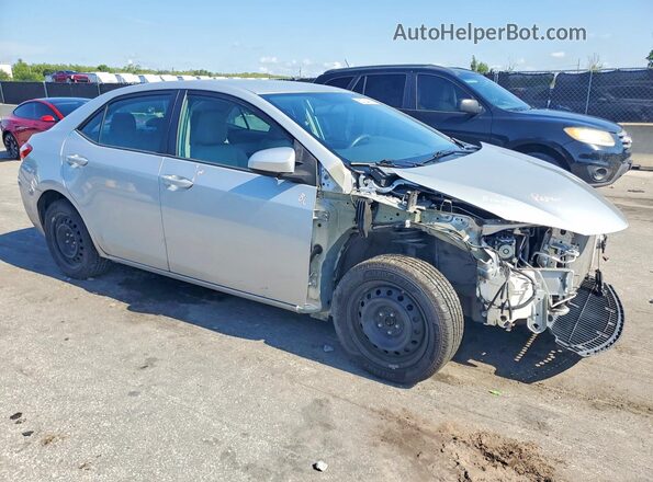 2T1BURHE5GC616150 2016 TOYOTA COROLLA Silver წინა მარჯვენა
