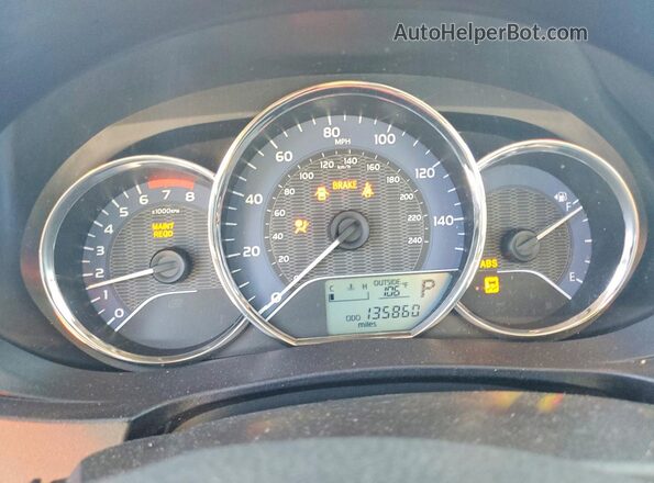 2T1BURHE5GC616150 2016 TOYOTA COROLLA Silver ხელსაწყოთა პანელის ხედი
