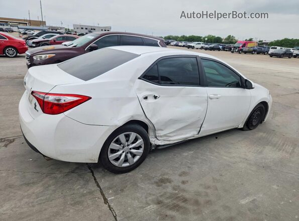2T1BURHE5GC620800 2016 TOYOTA COROLLA White Trasero derecho