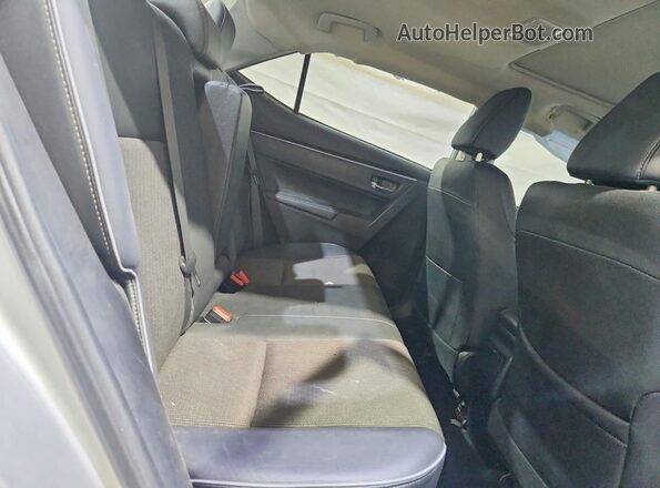 2T1BURHE5GC631974 2016 TOYOTA COROLLA Silver უკანა სავარძლების ხედი