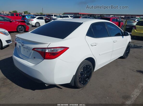 2T1BURHE5GC635135 2016 TOYOTA COROLLA White უკანა მარჯვენა