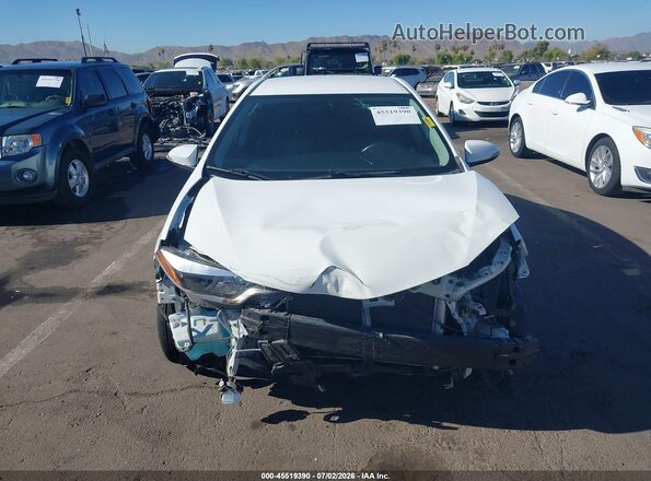 2T1BURHE5GC635135 2016 TOYOTA COROLLA White ხელსაწყოთა პანელის ხედი