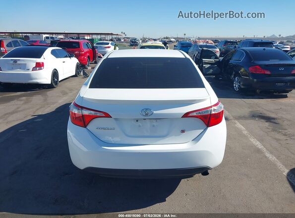 2T1BURHE5GC635135 2016 TOYOTA COROLLA White 
