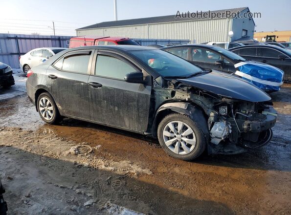 2T1BURHE5GC640951 2016 TOYOTA COROLLA Black Передня права чверть
