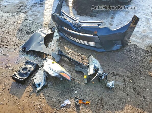2T1BURHE5GC640951 2016 TOYOTA COROLLA Black Вид підкапотного простору
