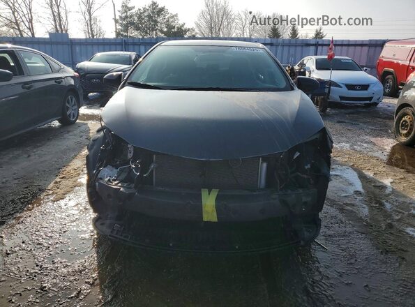 2T1BURHE5GC640951 2016 TOYOTA COROLLA Black Вид спереду