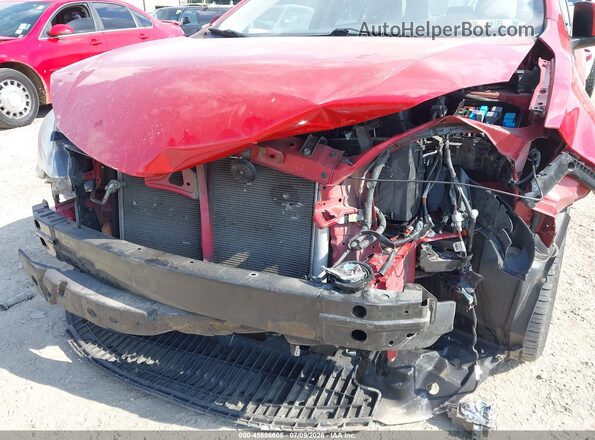 2T1BURHE5GC693987 2016 TOYOTA COROLLA Red Widok z przodu