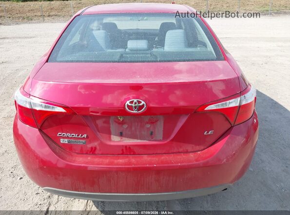 2T1BURHE5GC693987 2016 TOYOTA COROLLA Red 