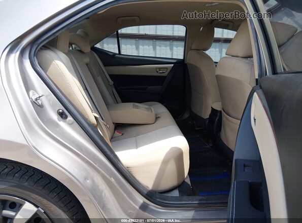 2T1BURHE5GC699045 2016 TOYOTA COROLLA Желто-коричневый Вид наклейки с VIN-кодом