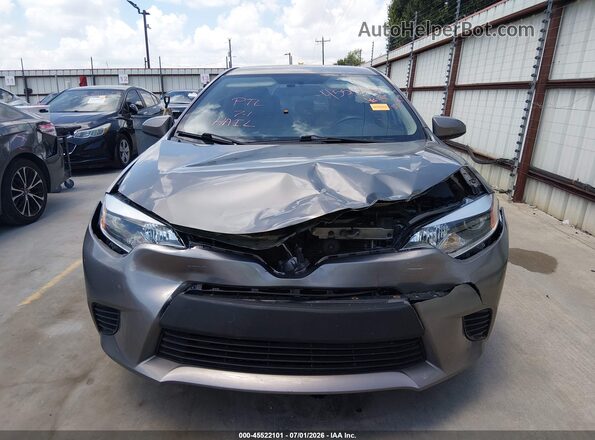 2T1BURHE5GC699045 2016 TOYOTA COROLLA Желто-коричневый Вид спереди